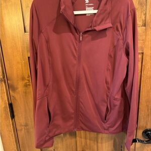 All in Motion Women's Burgundy Utility Jacket